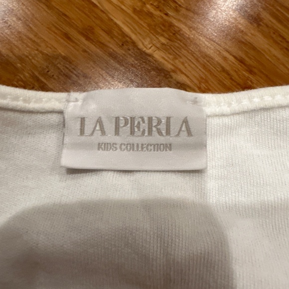 La Perla girls white top - Picture 3 of 6